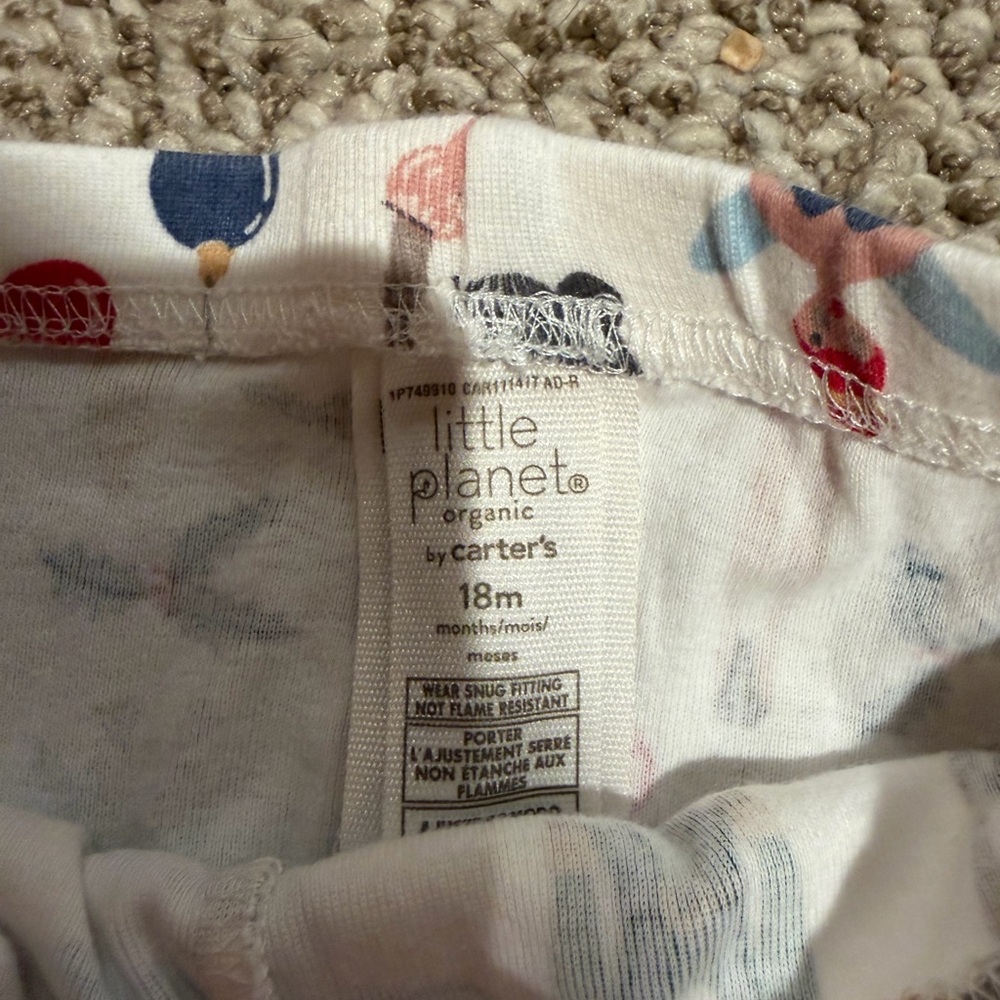 Carter's White Pajama Set with Nutcracker Print - Picture 5 of 5